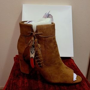 Suede Booties